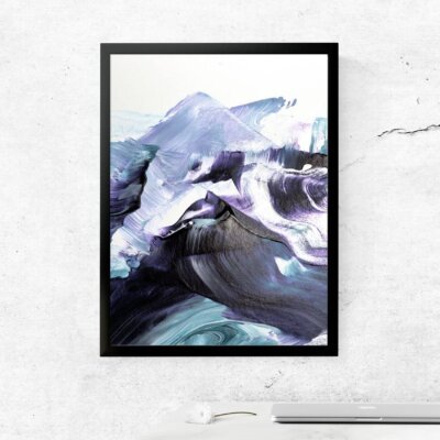 Mountains Oil painting Art, Tablou Trend