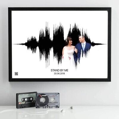 The Magic Love Sound  - Tablou personalizat cu fotografia, melodia voastra preferata sau cu o inregistrare audio