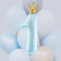 Balon Cifra 1 Blue 90cm