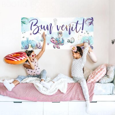 Alternative view of Tava mot copil si cutiuta prima suvita Sirene - Set pentru un An Fetite