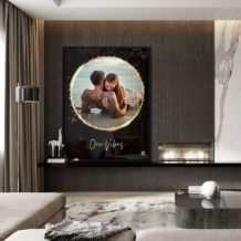 The Golden Vibes - Tablou personalizat cu fotografia, melodia voastra preferata sau cu o inregistrare audio The Golden Vibes - Tablou personalizat cu fotografia, melodia voastra preferata sau cu o inregistrare audio Image