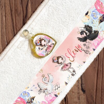 Alternative view of Trusou Botez Dancing Little Ballerina - Cutie din Lemn Personalizata pentru Botez