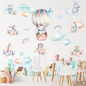 Magic Stickers de perete Little Explorer & Friends - Elemente decorative pentru camera copiilor Magic Stickers de perete Little Explorer & Friends - Elemente decorative pentru camera copiilor Image