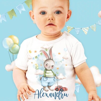 Body Personalizat Bebe - Go Little Boy