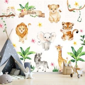 My Tropical Playground - Elemente decorative pentru camera copiilor My Tropical Playground - Elemente decorative pentru camera copiilor Image