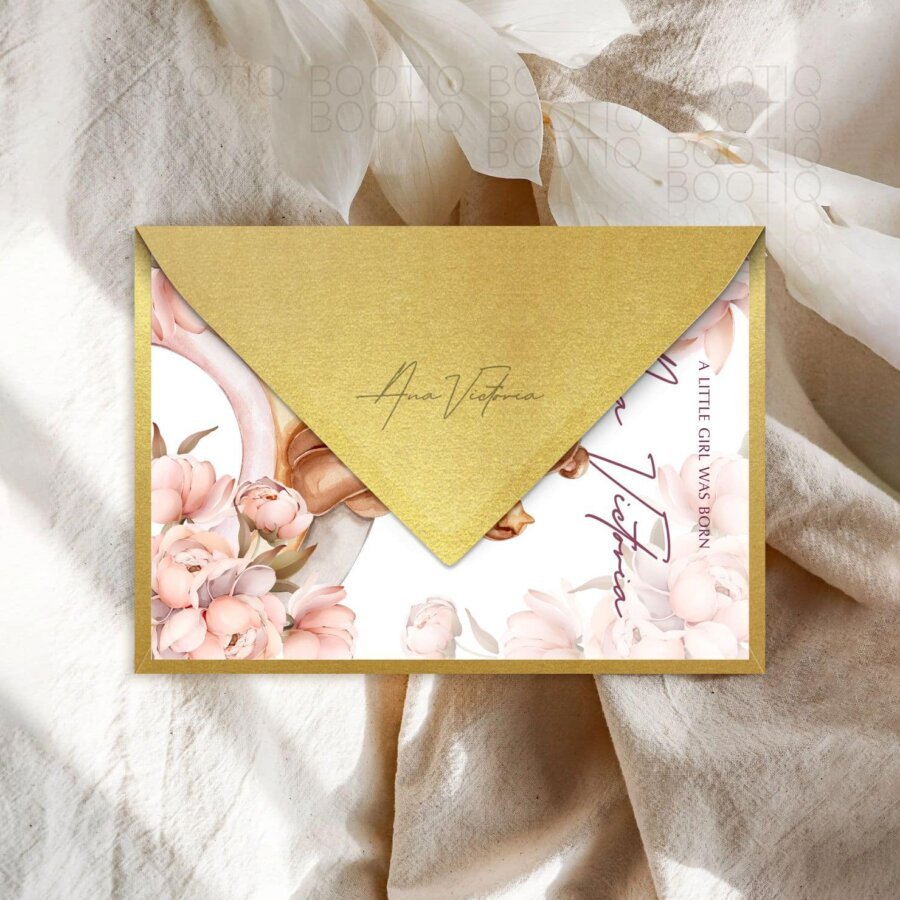 Invitatie Botez fete Teddy