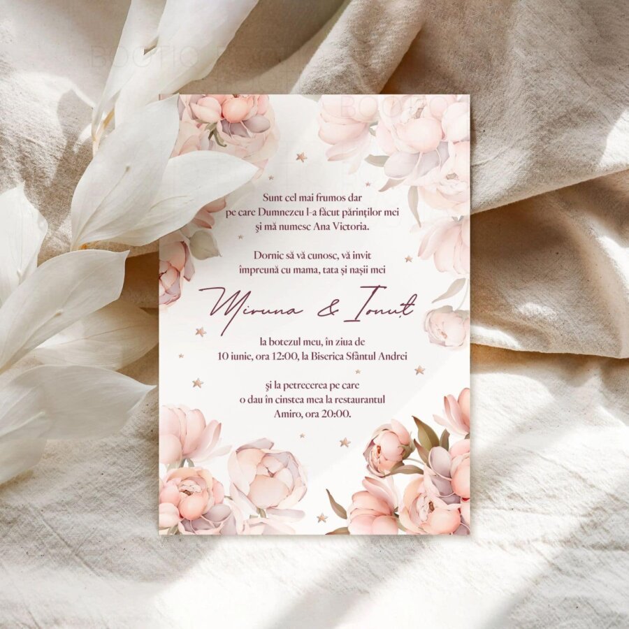 invitatia pentru botez digitala verso