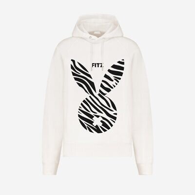 FITZ Cotton Hoodie Zebra Bunny