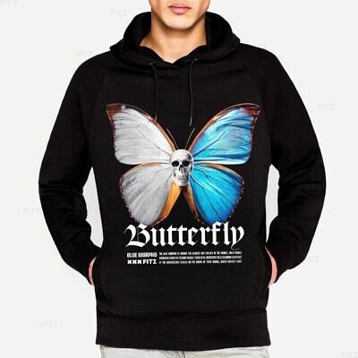 FITZ Hoodie Blue Morpho