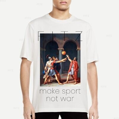 Tricou FITZ | Make Love | Bone White