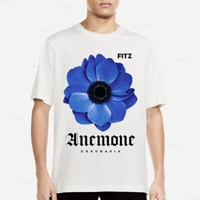 Tricou FITZ Oversize | Anemone | Bone White