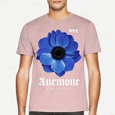 Tricou FITZ Classic Fit | Anemone | Pink