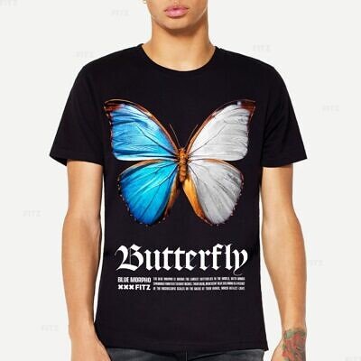 Tricou FITZ Classic Fit – Butterfly Duo