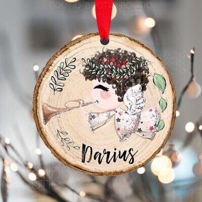 Alternative view of Decoratiuni Little Angels  - Ornament Rustic Lemn esenta stejar, tei, artar, carpen