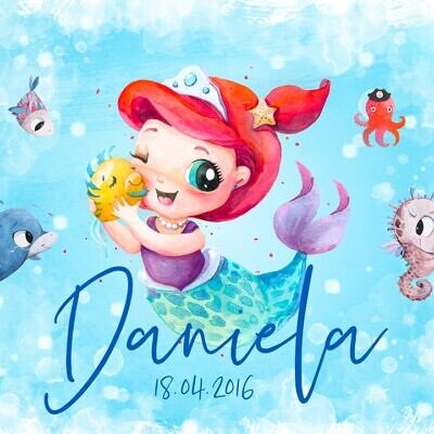 Alternative view of Tava mot Ariel & Friends si cutiuta prima suvita - Set pentru un An Printesa Ariel