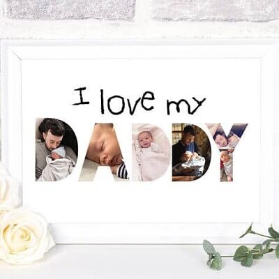 Daddy's Little Gift  – Tablou personalizat cu fotografiile tale