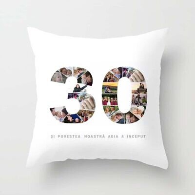 The Magic Birthday - Perna Canapea Personalizata cu cele mai frumoase momente