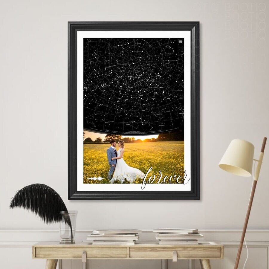 skymap sky poster harta stele harta stelara tablou constelatii stargift