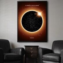 The Star Sunrise - Tablou personalizat cu cerul instelat asa cum a aratat intr-o noapte speciala The Star Sunrise - Tablou personalizat cu cerul instelat asa cum a aratat intr-o noapte speciala Image