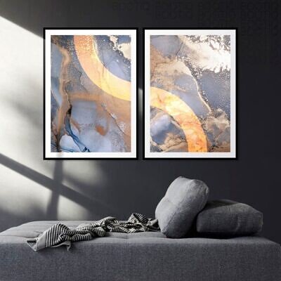 Alternative view of Set 2 Tablouri - The Golden Sunset