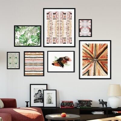 Alternative view of Set 2 tablouri Jungle Watercolor , Tablou Canvas sau inramat