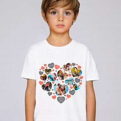 Alternative view of Tricou Personalizat Copii - Inima din Inimi
