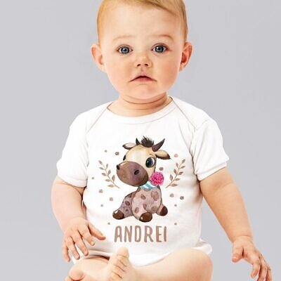 Alternative view of Body Personalizat Bebe - Pui de Taur