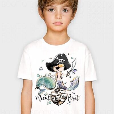 Alternative view of Micul Pirat - Tricou Personalizat Baieti