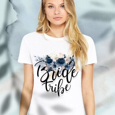Alternative view of Moon Flowers - Tricouri personalizate pentru mireasa si domnisoare de onoare
