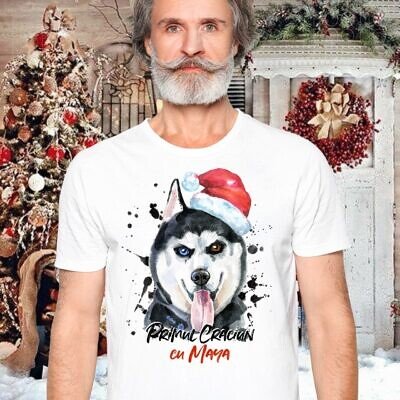 Alternative view of Doggy Christmas - Modele Tricouri personalizate pentru Craciun