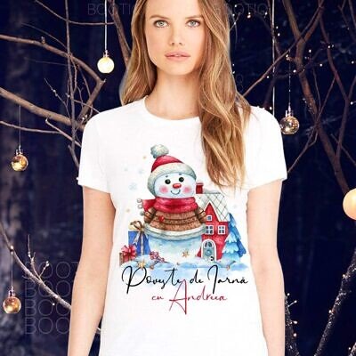 Poveste de Iarna - Tricou pentru Adulti Personalizat cu tema de Craciun