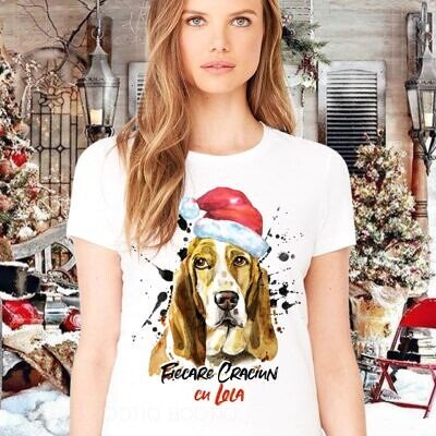 Doggy Christmas - Modele Tricouri personalizate pentru Craciun