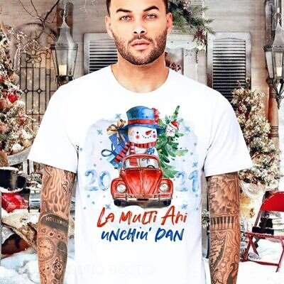 Alternative view of Sarbatori cu Prietenii - Tricou pentru Adulti Personalizat cu tema de Craciun