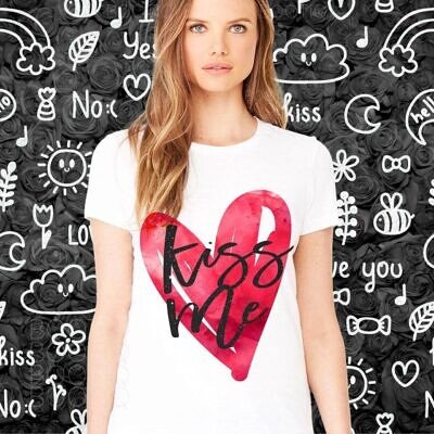 Alternative view of XOXO - Tricou pentru indragostiti