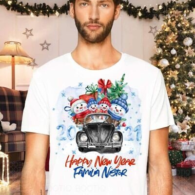 Alternative view of Xmas Snow Party - Tricou pentru Adulti Personalizat cu tema de Craciun