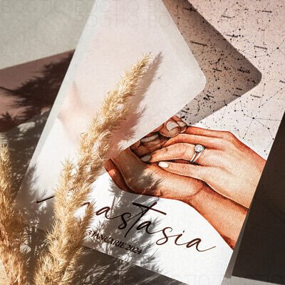 Alternative view of Invitatie Botez sau Aniversare Handmade - Genesis | Invitatie Digitala, Placecard Botez & Meniu Botez in acelasi stil