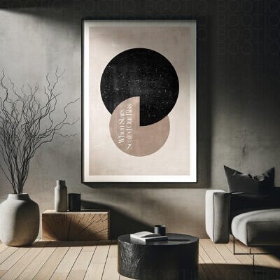 Harta Stelelor - Art Shapes No1 - Tablou minimalist decor personalizat cu Harta Stelara, constelatii si planete