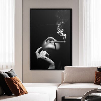 Tablou Inramat Night Smoke