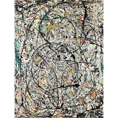 Alternative view of Tablou Watery Paths - Jackson Pollock 1947
