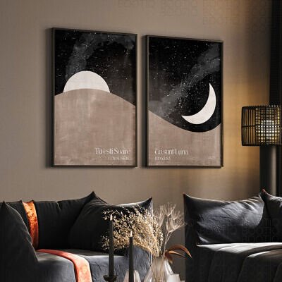 Harta Stelelor® The Sun & Moon