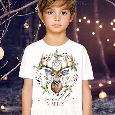 Tricou Craciun si Sarbatori  - Best One Deer - Cadou Sarbatori de Craciun