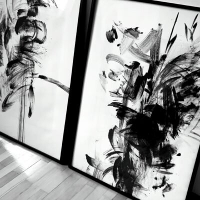 Alternative view of Tablou abstract Splash no 9