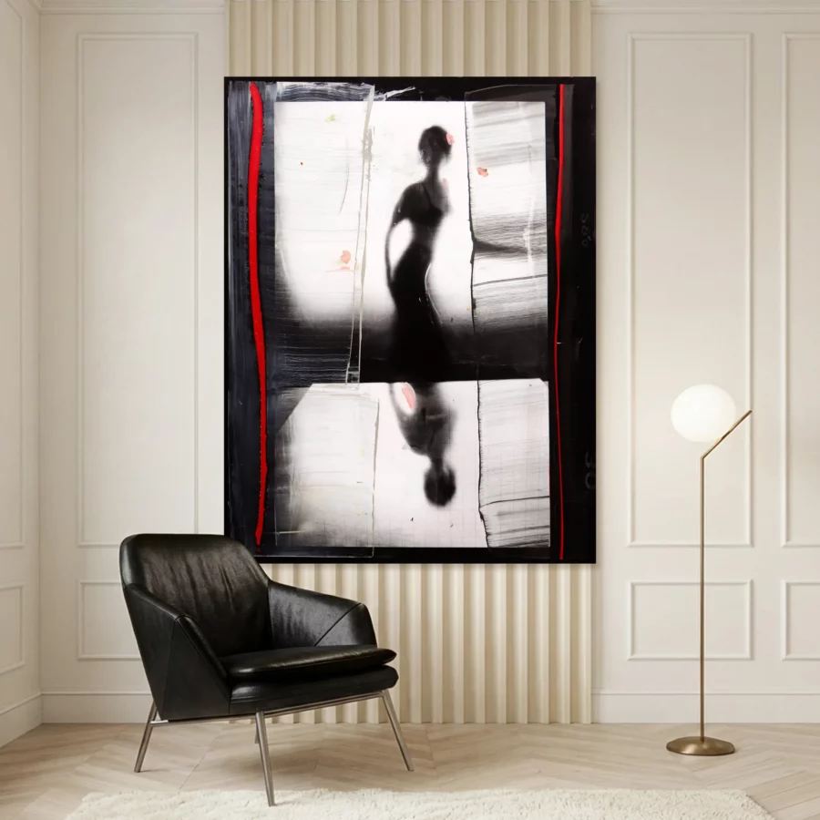 tablou decor shade woman