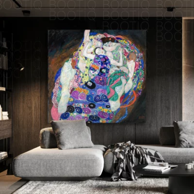 Tablou Gustav Klimt The Virgin | Canvas decorativ Art Nouveau