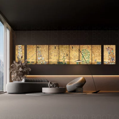 Alternative view of Set tablouri canvas Gustav Klimt – Tree of Life | Copacul Vietii